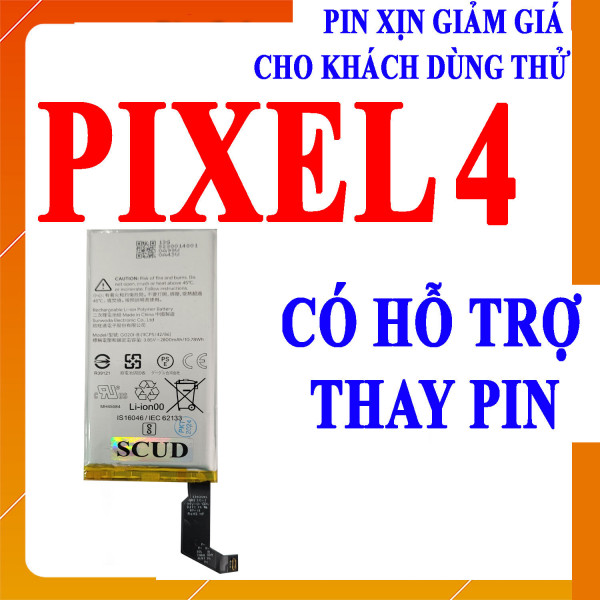 Pin Webphukien cho Google Pixel 4 Việt Nam - G020I-B 2800 mAh